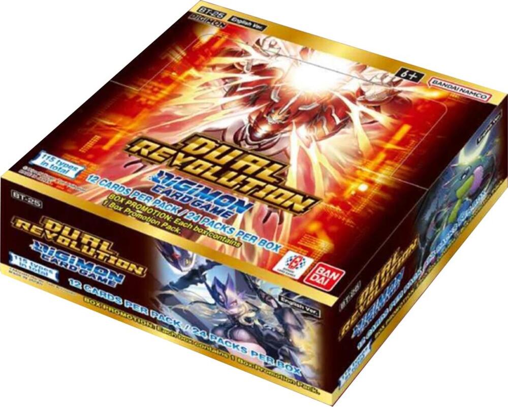 Digimon: BT-25 Dual Revolution Booster Box