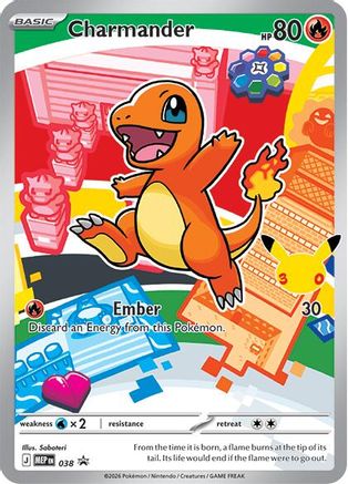 Charmander 038 - ME Mega Evolution Promo Holofoil