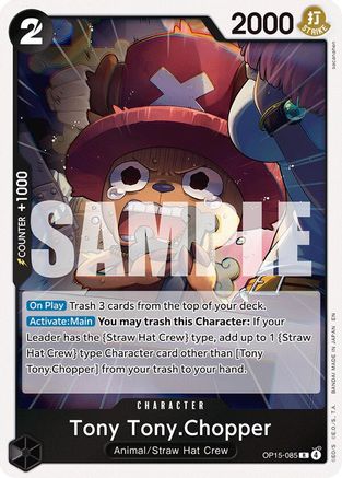 Tony Tony.Chopper (OP15-085) (OP15-085) - Adventure on Kami's Island Foil