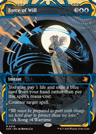 Force of Will (SOA-019) - Secrets of Strixhaven: Mystical Archive Foil