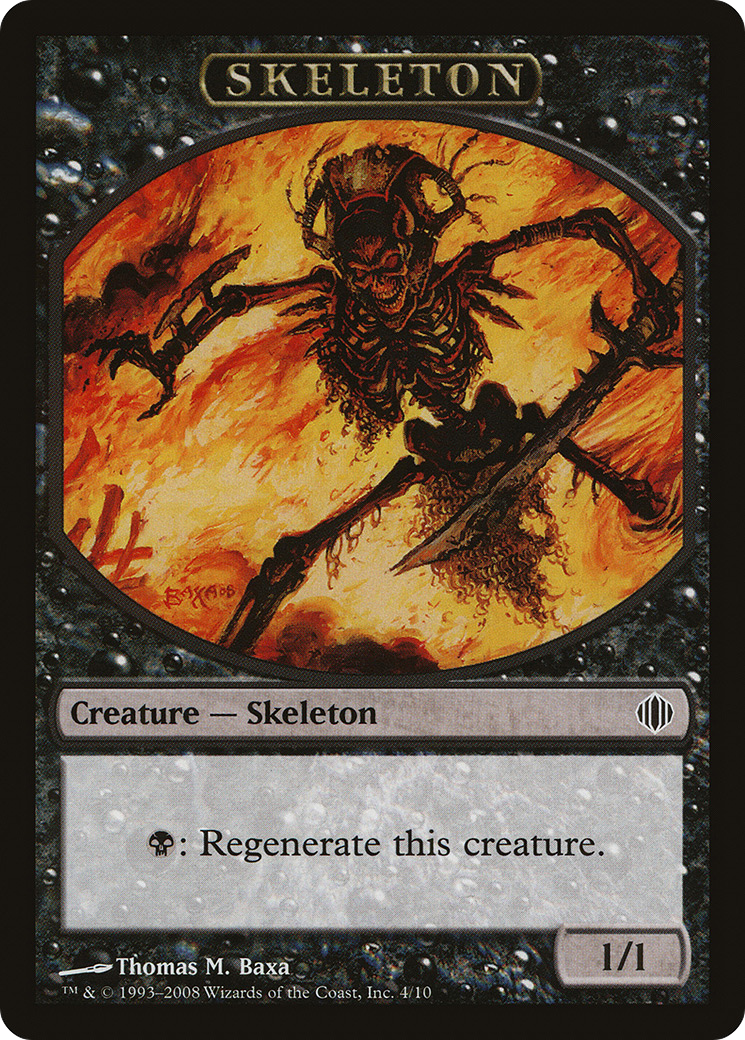 Skeleton (ALA-004) - Shards of Alara Tokens