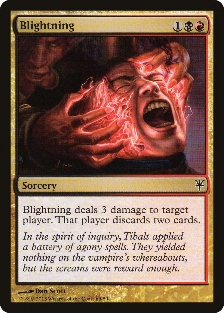 Blightning (DDK-069) - Duel Decks: Sorin vs. Tibalt