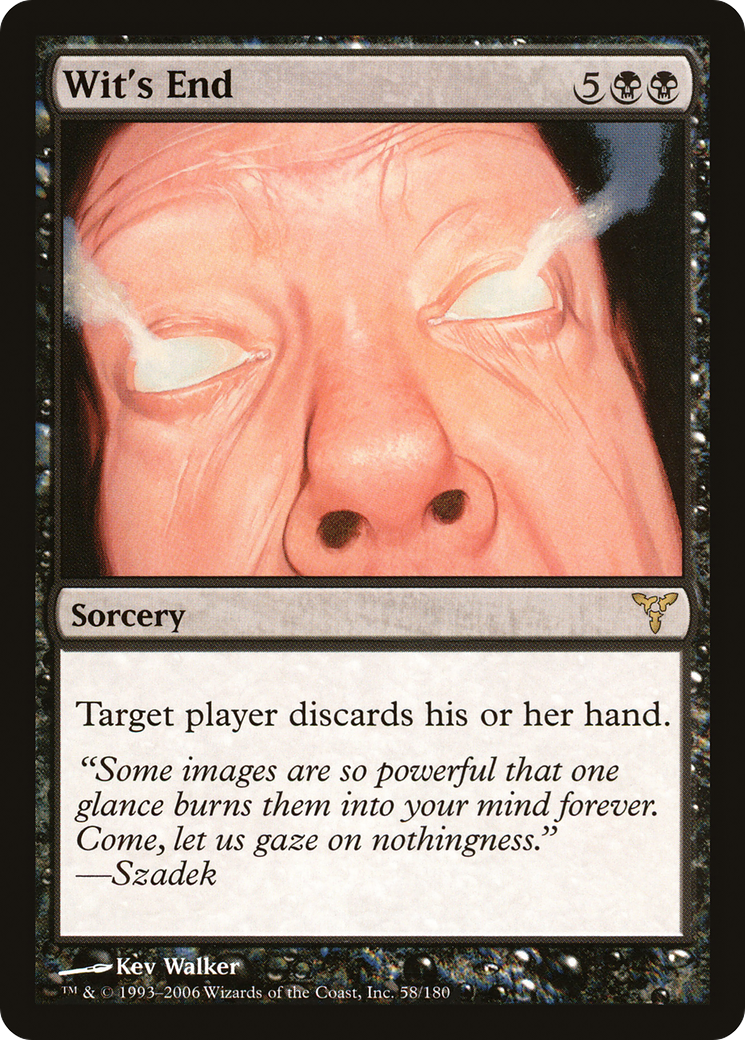 Wit's End (DIS-058) - Dissension Foil