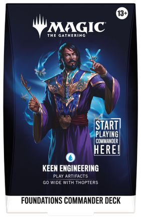Magic: The Gathering: Foundations Commander Deck - Keen Engineering