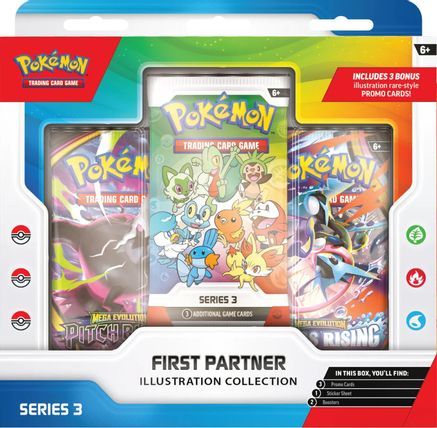 Pokemon: First Partner Illustration Collection (Series 3)
