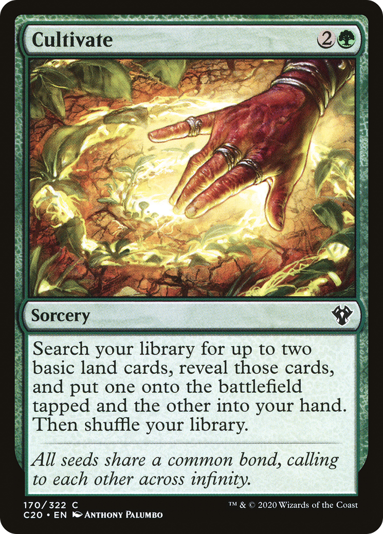 Cultivate (C20-170) - Commander 2020