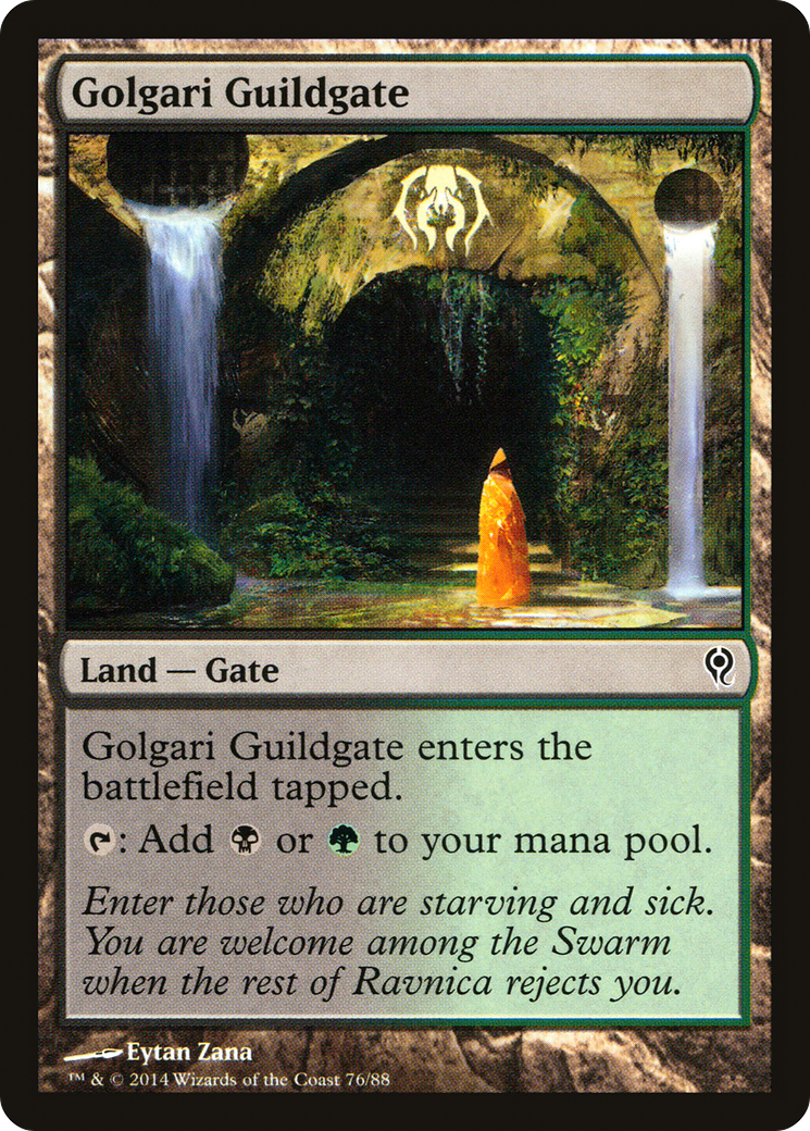 Golgari Guildgate (DDM-076) - Duel Decks: Jace vs. Vraska