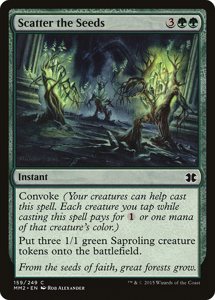 Scatter the Seeds (MM2-159) - Modern Masters 2015