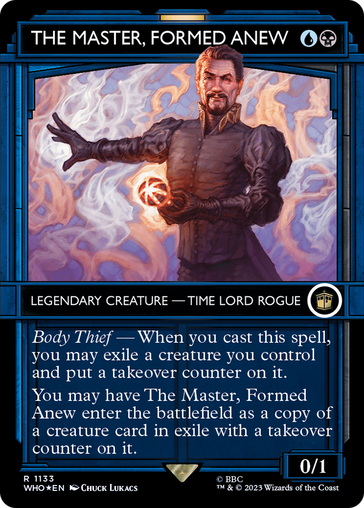 The Master, Formed Anew (WHO-1133) - Doctor Who: (Showcase) (Borderless) Foil