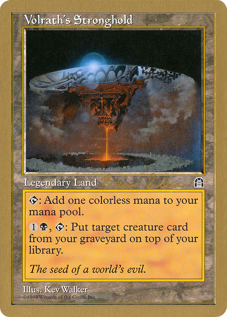 Volrath's Stronghold (WCD-BS143) - World Championship Decks 1998