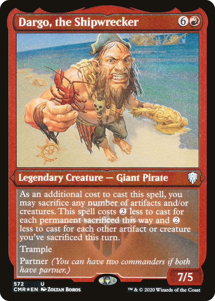 Dargo, the Shipwrecker (CMR-572) - Commander Legends Foil
