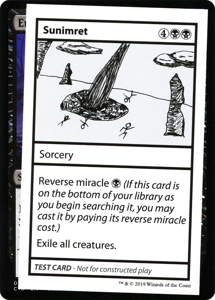 Sunimret (CMB1-047) - Mystery Booster Playtest Cards 2021
