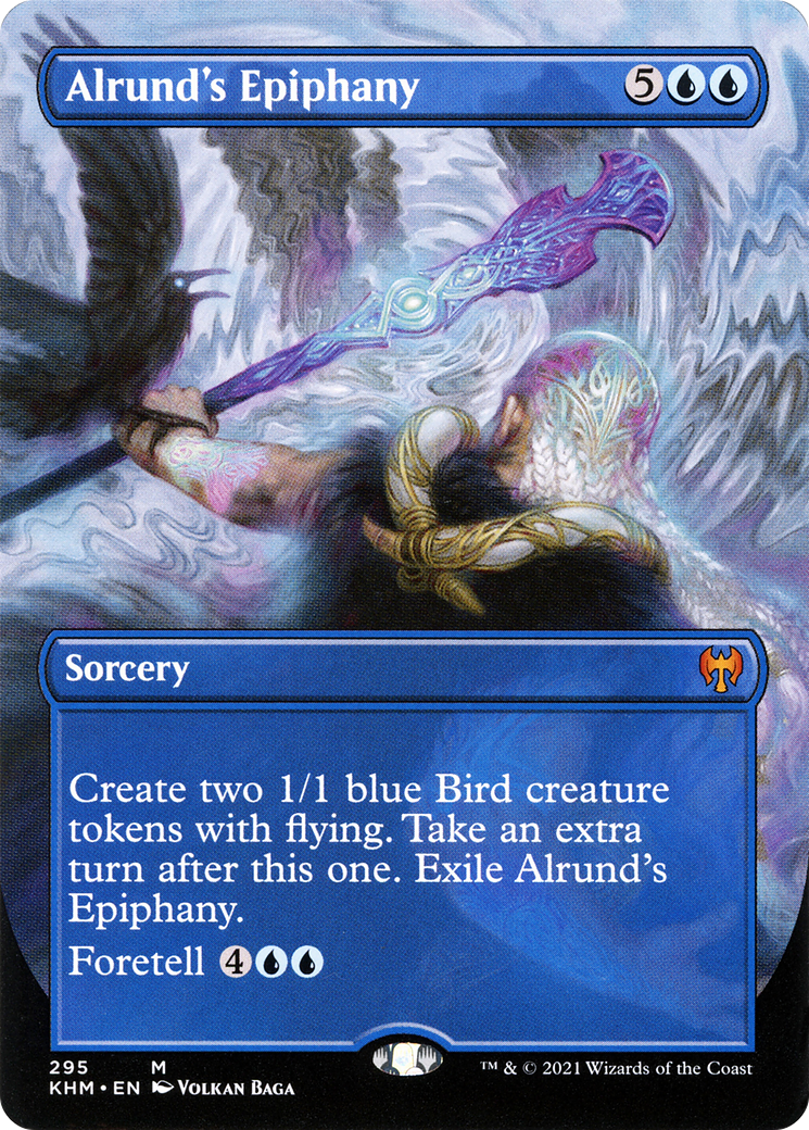 Alrund's Epiphany (KHM-295) - Kaldheim (Borderless)