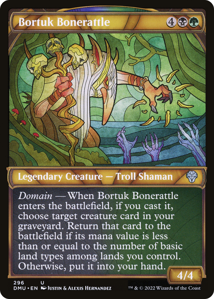 Bortuk Bonerattle (DMU-296) - Dominaria United: (Showcase)