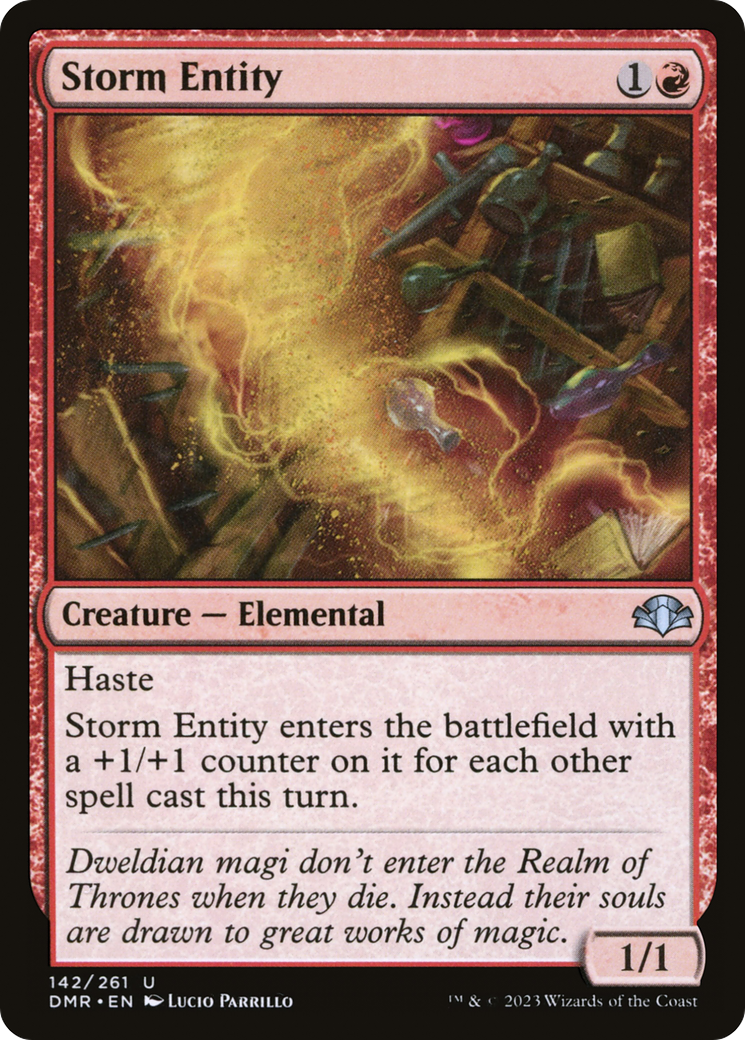 Storm Entity (DMR-142) - Dominaria Remastered