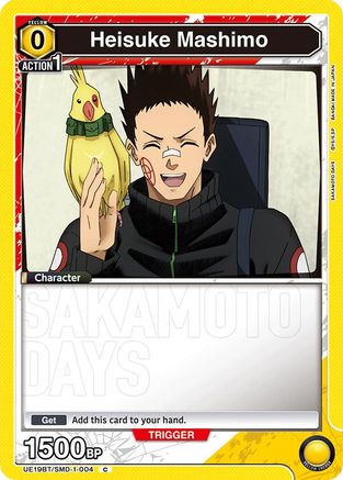 Heisuke Mashimo (Box Topper Foil) (UE19BT/SMD-1-004) - UE19BT SAKAMOTO DAYS Foil