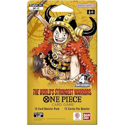 One Piece: The World's Strongest Warriors Sleeved Booster Pack