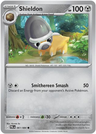 Shieldon 061/null - ME05 Pitch Black Reverse Holofoil