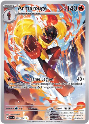 Armarouge 086/084 - ME05 Pitch Black Holofoil