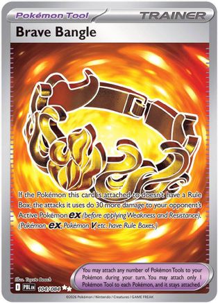 Brave Bangle 104/null - ME05 Pitch Black Holofoil