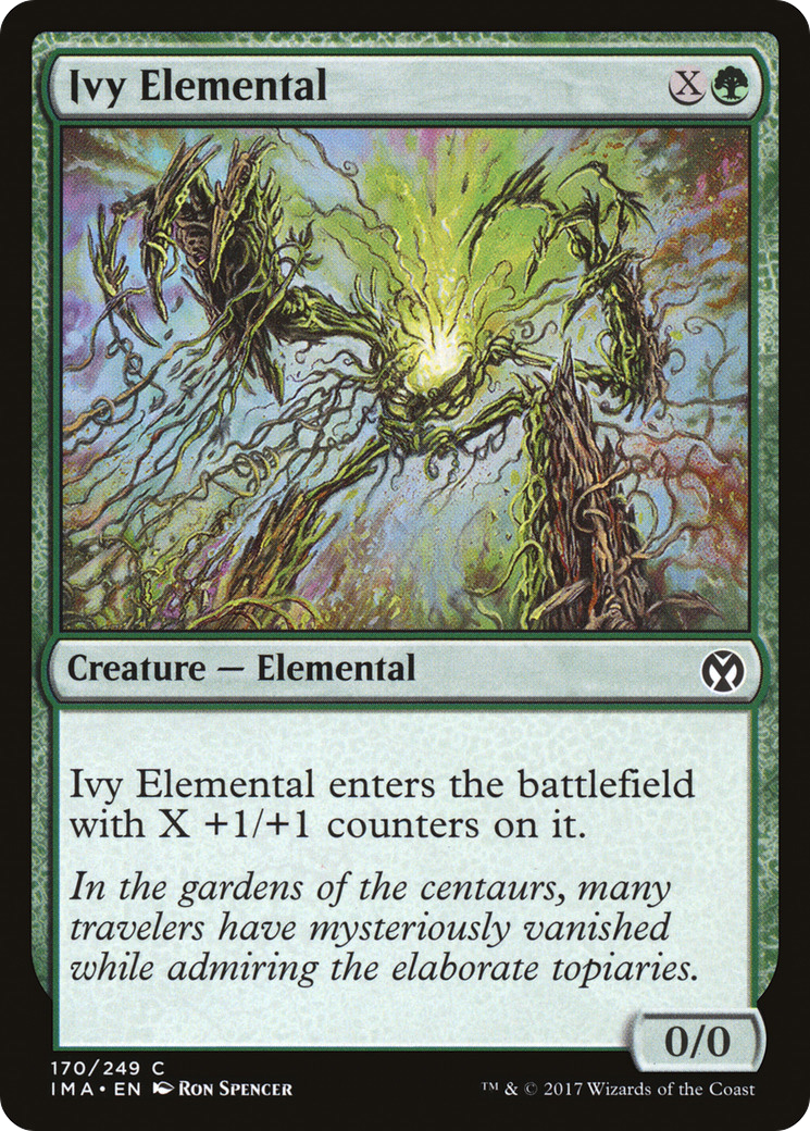 Ivy Elemental (IMA-170) - Iconic Masters