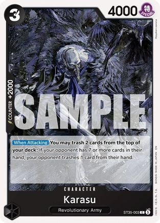 Karasu (ST35-003) - Starter Deck 35: RED/BLACK Sabo