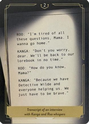 Whispers in the Well Case File Cards (2 of 18) - Whispers in the Well