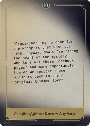 Whispers in the Well Case File Cards (10 of 18) - Whispers in the Well