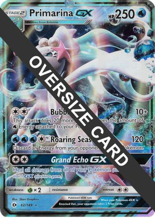 Primarina GX 042/null - Jumbo Cards Holofoil