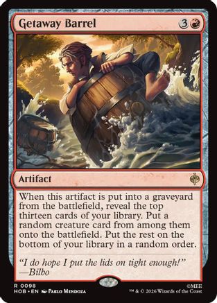 Getaway Barrel (HOB-098) - The Hobbit