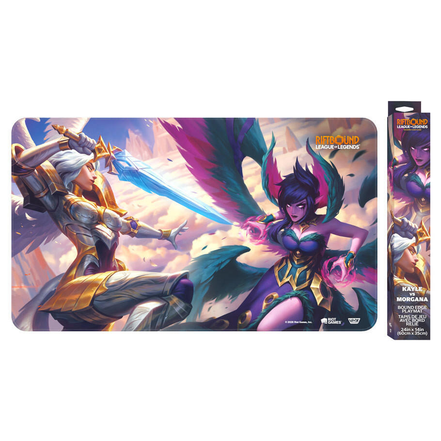Riftbound: Kayle vs Morgana Playmat