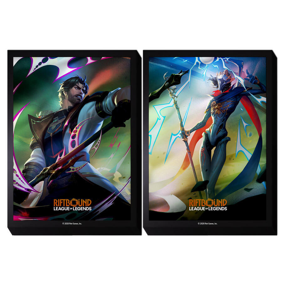 RiftBound League of Legends: 100ct Official Sleeves - Jace vs Viktor