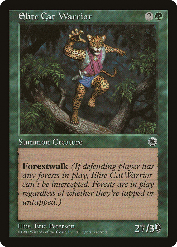 Elite Cat Warrior (POR-) - Portal