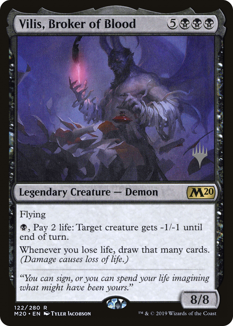 Vilis, Broker of Blood (PPM20-122P) - Core Set 2020 Promos
