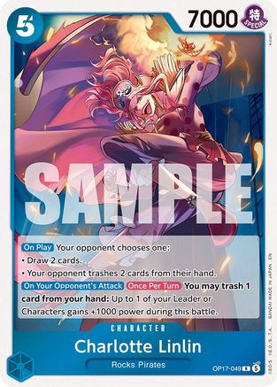 Charlotte Linlin (049) (OP17-049) - The World's Strongest Warriors Foil