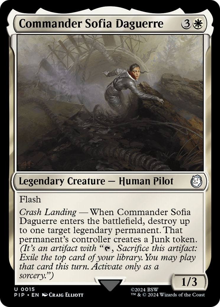 Commander Sofia Daguerre (PIP-015) - Fallout