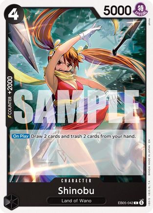 Shinobu (EB05-042) - Extra Booster: One Piece Heroine's Edition Vol. 2