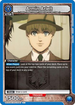 Armin Arlelt (047) (UEX07BT/AOT-2-047) - UEX07BT Attack on Titan Vol 2