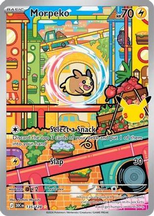 Morpeko 135/128 - ME 30th Celebration Holofoil