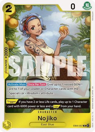 Nojiko (EB05-057) - Extra Booster: One Piece Heroine's Edition Vol. 2 Foil