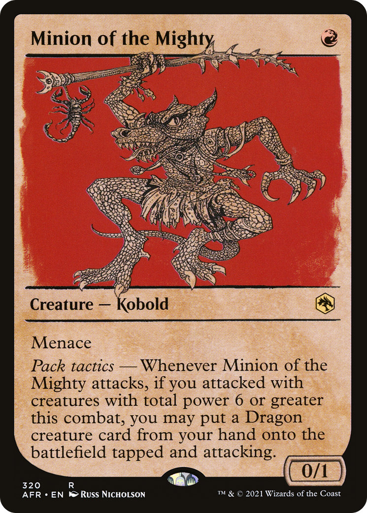 Minion of the Mighty (AFR-320) - Adventures in the Forgotten Realms: (Showcase)