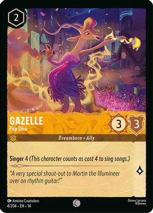 Gazelle - Pop Diva (4/204) - Hyperia City