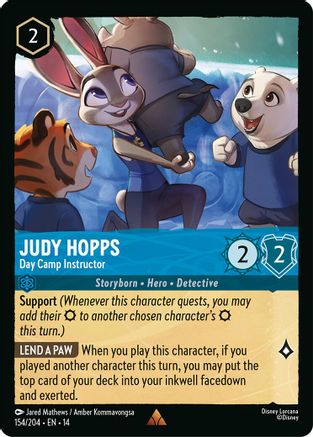 Judy Hopps - Day Camp Instructor (154/204) - Hyperia City
