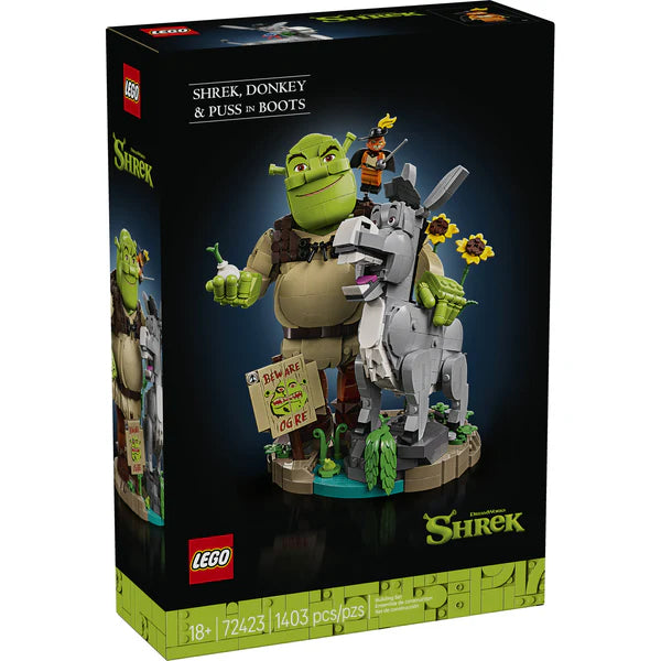 LEGO: Shrek, Donkey & Puss in Boots 72423
