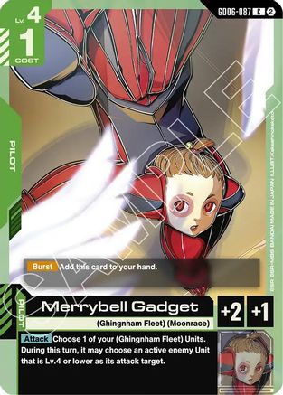 Merrybell Gadget (GD06-087) - Stardust Trails
