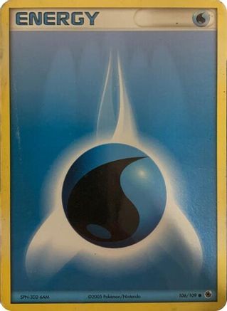 Water Energy (2005 No E Reader) /109 - Deck Exclusives