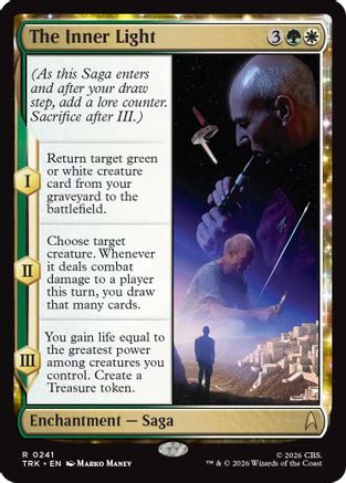 The Inner Light (TRK-241) - Star Trek Foil