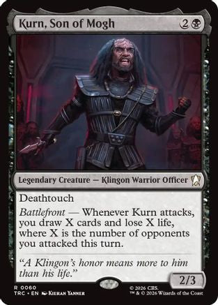 Kurn, Son of Mogh (Surge Foil) (TRC-060) - Commander: Star Trek Foil