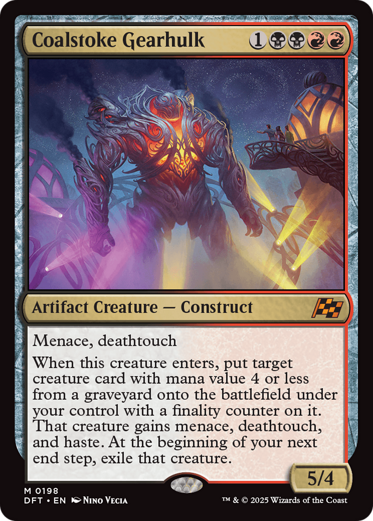 Coalstoke Gearhulk (DFT-198) - Aetherdrift Foil