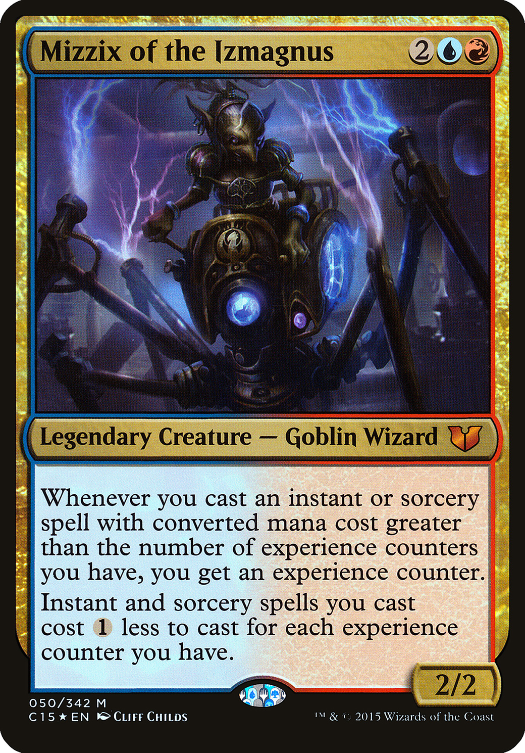 Mizzix of the Izmagnus (OVER-050) - Commander 2015 Oversized Foil